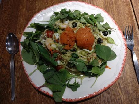 冷製パスタ 冷製パスタ パスタ,冷製パスタ,トマトの写真素材