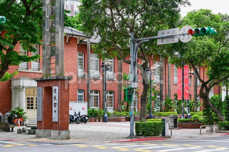 台湾・台北当代芸術館（MoCA） 台湾,台北,芸術館の写真素材