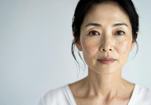 シミ 美肌を目指すスキンケアの写真