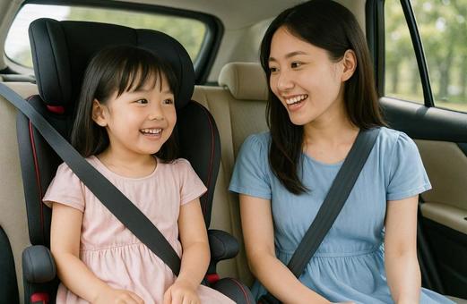 車での様子 車での様子の写真