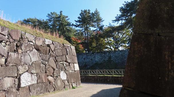名古屋城　御深井丸　塩蔵門跡 名古屋城,尾張徳川家,御三家の写真素材