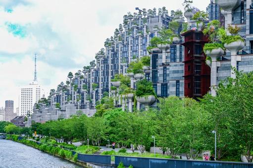 上海・天安千樹(1000trees) 上海・天安千樹(1000trees) 上海,天安千樹,1000treesの写真素材