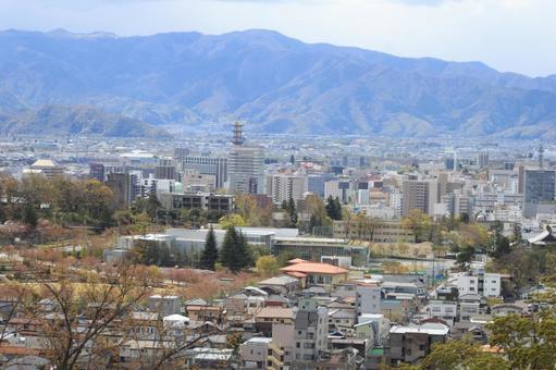 長野市城山 長野市城山 長野市,長野,長野県の写真素材