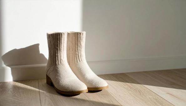 温かくておしゃれなルームシューズ 温かくておしゃれなルームシューズの写真