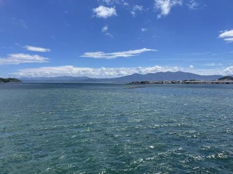 綺麗な海 海,海辺,自然の写真素材