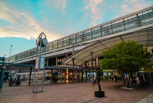 【兵庫】姫路駅の風景 兵庫,姫路,姫路駅の写真素材