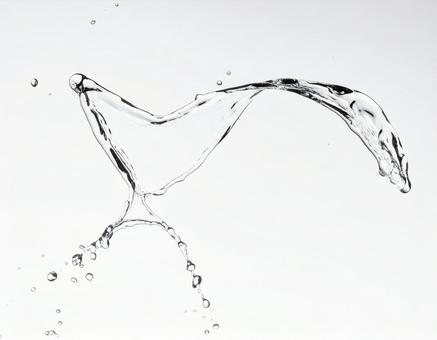 透明な水しぶき 9 透明な水しぶき 9の写真