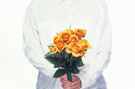 Rose flower in hand 9, JPG