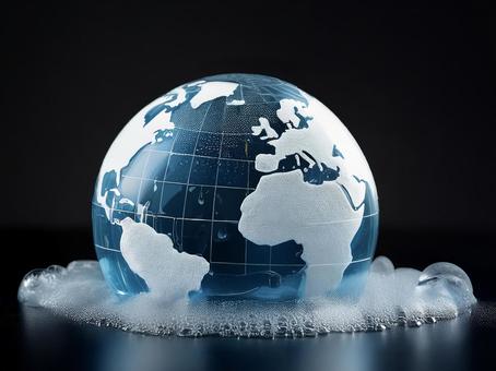 溶ける地球_AS000006 溶ける地球_AS000006の写真