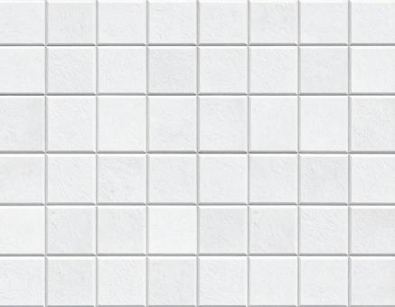 ホワイトスクエアテクスチャータイル ホワイトスクエアテクスチャータイルの写真