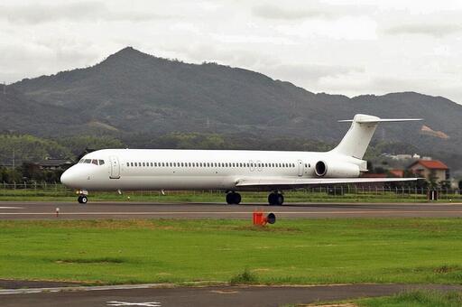 飛行機 旅客機,航空機,エンジンの写真素材