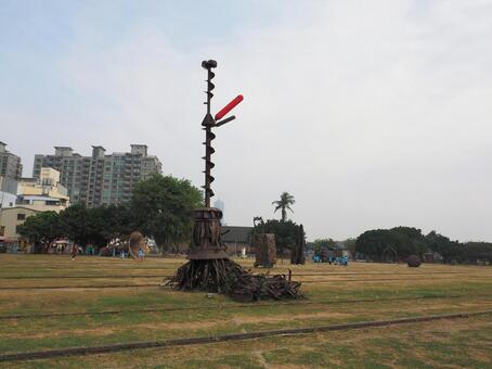 台湾 高雄 哈瑪星鉄道文化園区4 台湾,高雄,哈瑪星鉄道文化園区の写真素材