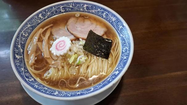 ラーメン ラーメン ラーメン,しょう油ラーメン,生姜醤油の写真素材