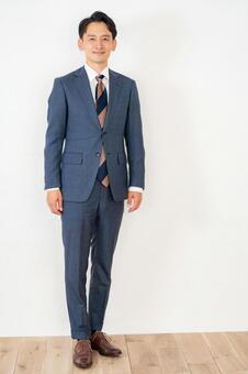 スーツの男性 ビジネスマン,男性,日本人の写真素材