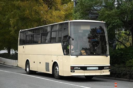 いすゞ　スーパークルーザー　白 夜行バス,高速バス,旅行の写真素材