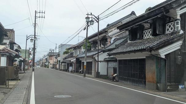 蔵の町並み(宮城県村田町) 蔵の町並み(宮城県村田町)の写真