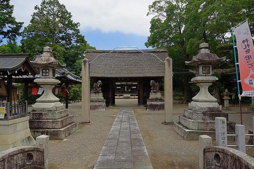 パワースポット 滋賀県 蜊江神社② 参道 パワースポット 滋賀県 蜊江神社② 参道の写真