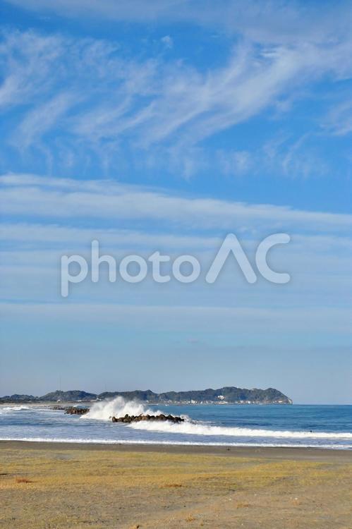＜千葉県＞大原海水浴場 大原海水浴場,大原海岸,海水浴場の写真素材