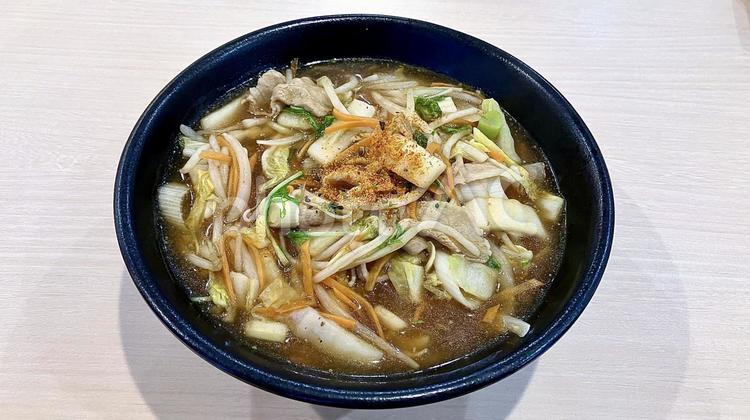 温かい海鮮野菜あんかけそば（蕎麦） そば,あんかけ,海鮮の写真素材