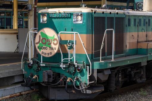 ノロッコ号先頭車両 ノロッコ号先頭車両の写真