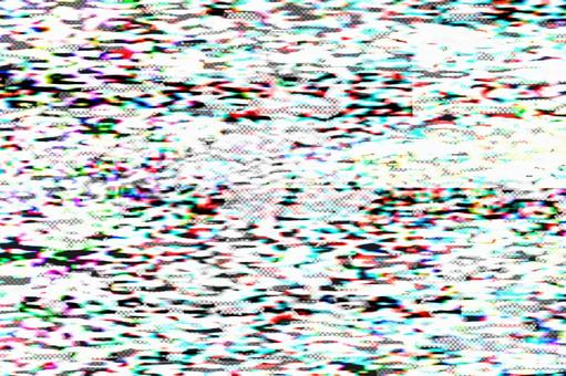 白基調のグリッチノイズ グリッチ,ノイズ,デジタルの写真素材