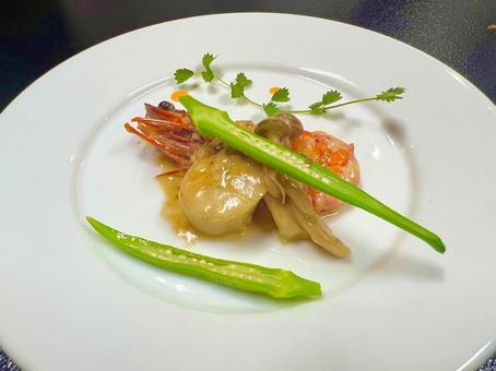 料理 ディナー,おしゃれ,美味しいの写真素材