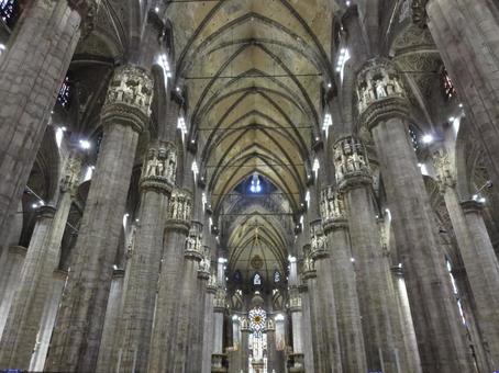 Photo, ক্যাথেড্রাল, স্তম্ভ, duomo, 