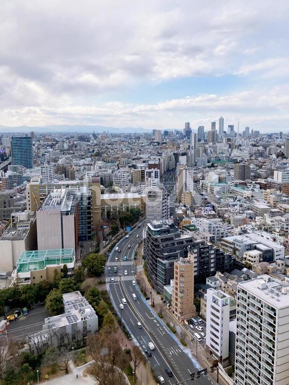 東京風景・文京区春日 文京区,春日,文京シビックセンターの写真素材