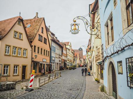 Rothenburg ob der Tauber 冬天在德國 Rothenburg ob der Tauber 冬天在德國
