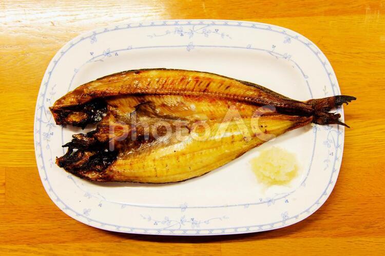 北海道の大きなほっけ04 12月,hokkaido,うまいの写真素材