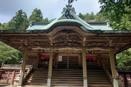 徳島県-箸蔵寺-本殿 徳島県-箸蔵寺-本殿 箸蔵寺,寺,宝珠山の写真素材