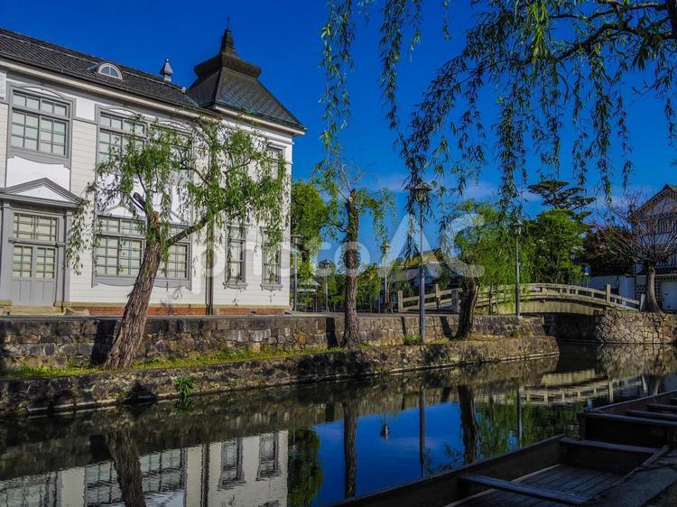 【岡山県】倉敷美観地区 倉敷美観地区,倉敷市,岡山県の写真素材