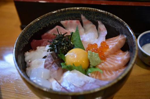 海鮮丼 海鮮丼の写真