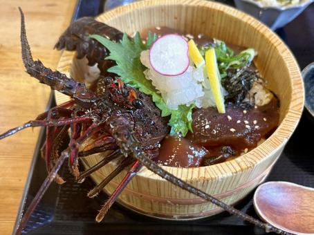 Sushi with spiny lobster, JPG Sushi with spiny lobster, JPG