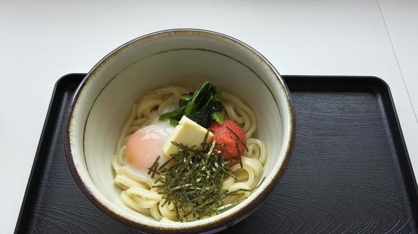東京九州フェリーそれいゆ明太子釜玉うどん 東京九州フェリーそれいゆ明太子釜玉うどんの写真