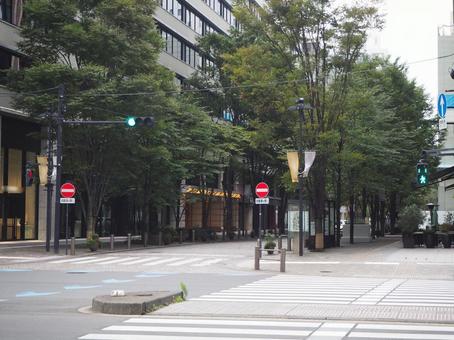丸の内の街並み（東京都・千代田区） 丸の内,東京駅周辺,街並みの写真素材