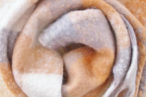 マフラーの背景 冬,マフラー,起毛の写真素材