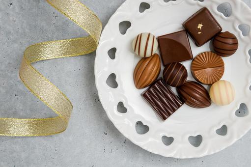 バレンタインデーのチョコレート バレンタインデーのチョコレートの写真