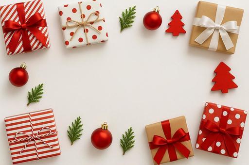 クリスマスプレゼントのイメージ クリスマスプレゼントのイメージの写真