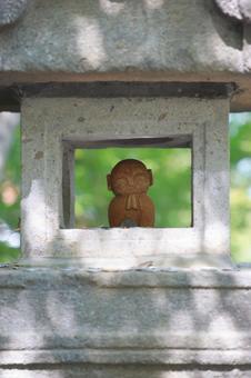お地蔵さん お地蔵さん お地蔵さん,宝徳寺,灯籠の写真素材