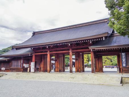【奈良県】橿原市・橿原神宮 橿原神宮,寺社仏閣,パワースポットの写真素材