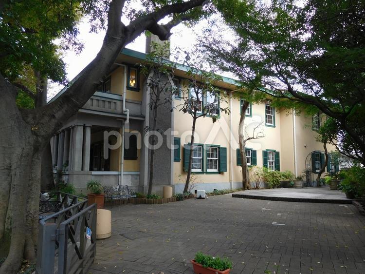 横浜・山手エリアの洋館 洋館,西洋建築,横浜の写真素材