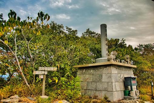 高御位山 播磨平野,山岳,平野の写真素材
