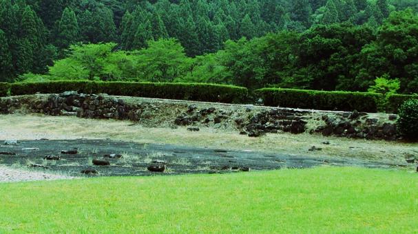 福井県-一乗谷朝倉氏遺跡-朝倉館跡 福井県-一乗谷朝倉氏遺跡-朝倉館跡の写真