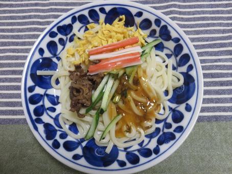 Chilled udon, JPG Chilled udon, JPG