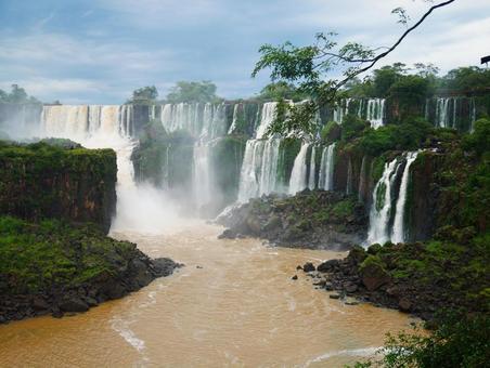 イグアスの滝 自然,風景,世界遺産の写真素材