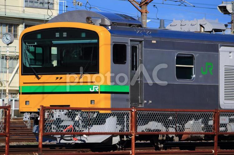 JR東日本の新しい牽引車:GV-E197 鉄道,車両,交通の写真素材