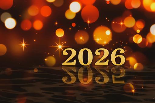 2026年・新年の背景素材 2026年,新年,年末年始の写真素材