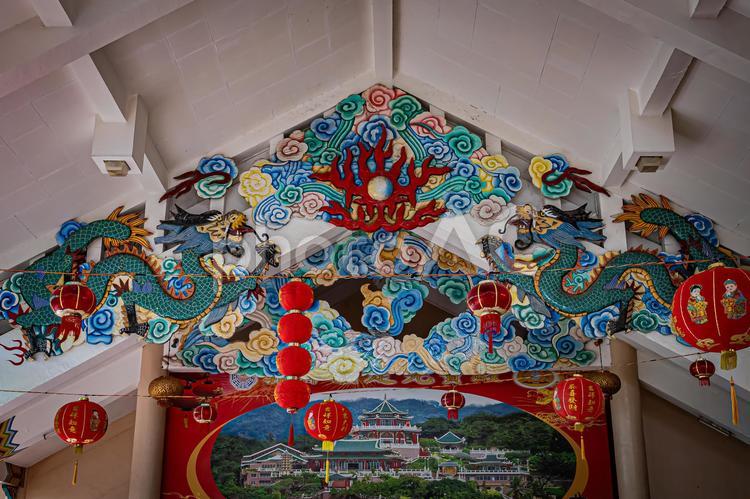 フィリピン　セブ　セブ道教寺院 フィリピン,philippines,セブの写真素材