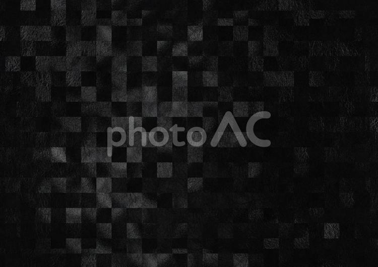 黒色のモザイクテクスチャ 抽象的な和紙の背景素材 和風,背景,黒の写真素材
